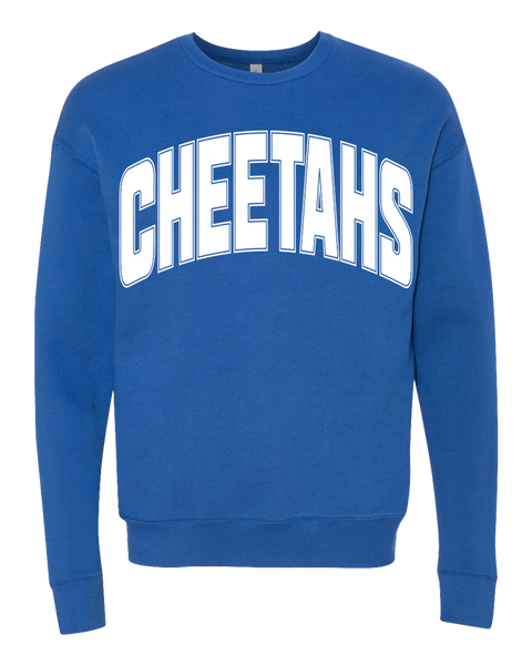 Cheetahs Oversized Crew