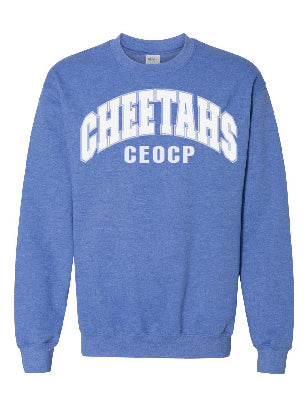 Cheetahs Collegiate Fleece Crewneck