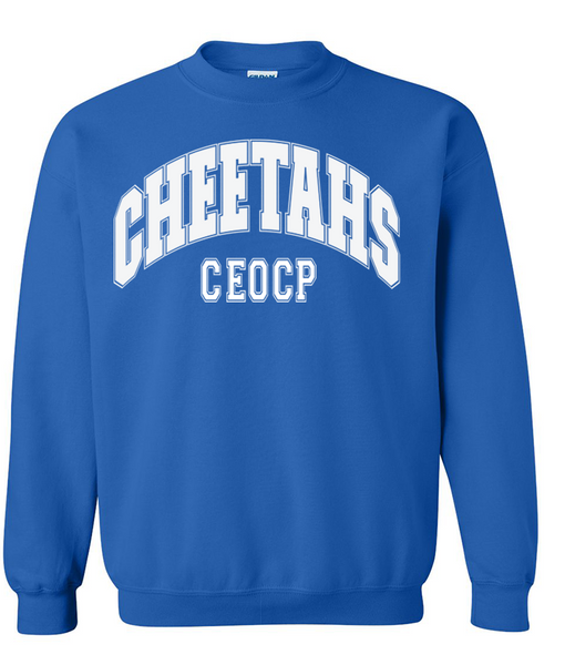 Cheetahs Collegiate Fleece Crewneck