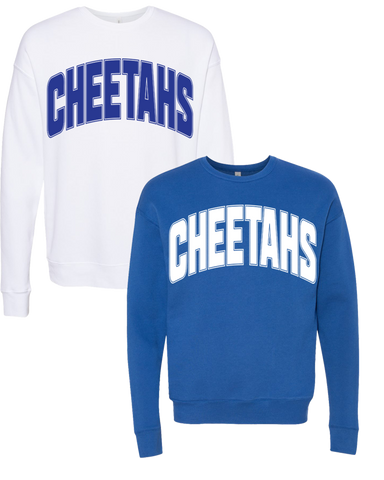 Cheetahs Oversized Crew