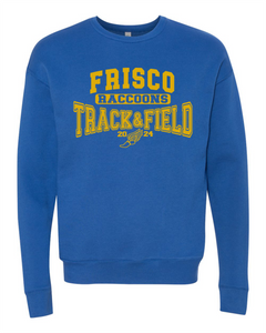 FHS Track and Field Blue Crewneck Sweatshirt