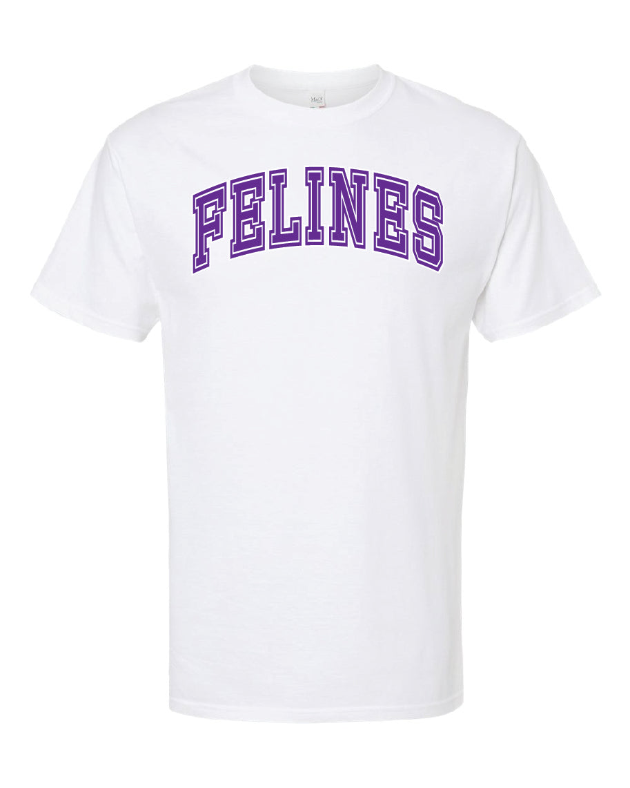 Felines Collegiate Tee