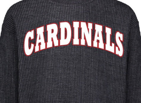 Cardinals Comfy Corded Crew