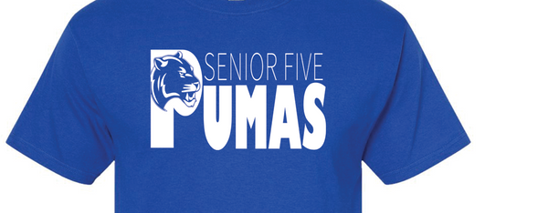 Pumas Senior Five Tees