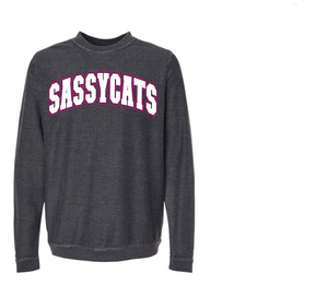 Sassycats Corded Crew Pullover