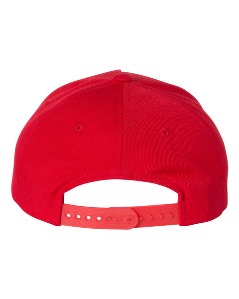 Cougars Ladies in Red Script Snapback