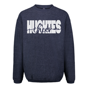 Huskies Inset Corded Crew Sweatshirt